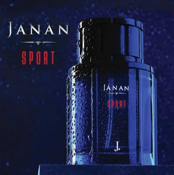 Janan Sport Unisex Alcohol-Free Blue Perfume
